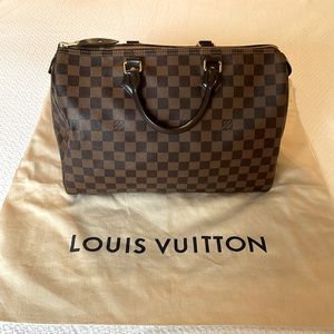 Louis Vuitton Speedy 35 Damier Ebene
